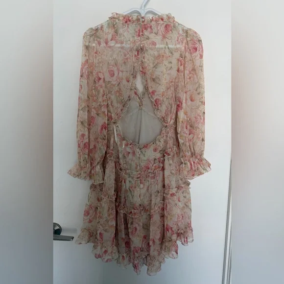 Floral Ruffle Dress - Picture 2 of 4